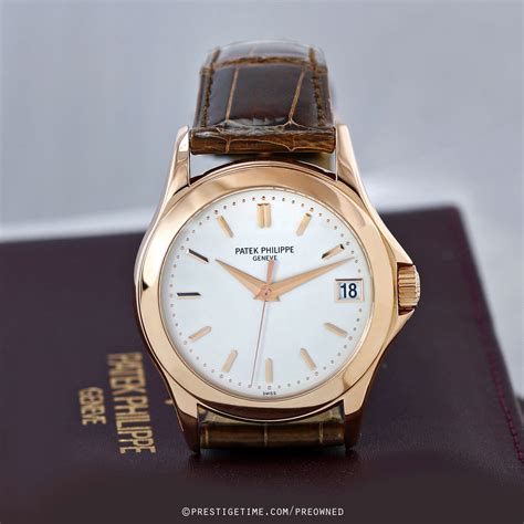 patek philippe calatrava second hand|certified pre owned patek philippe.